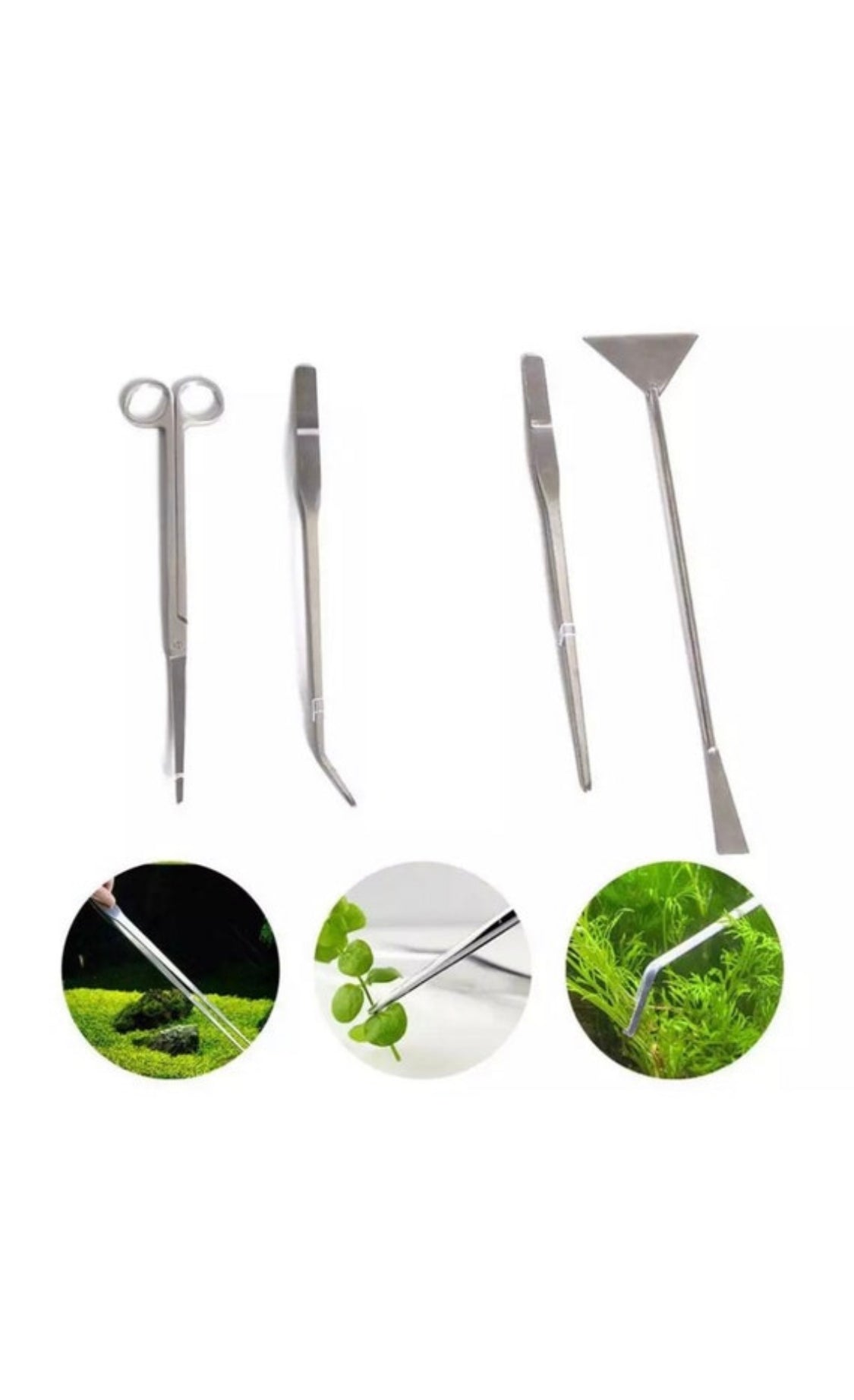 4 in 1 Aquarium Aquascape Tool Set