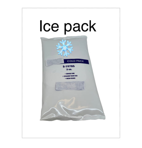 Ice Pack + Insulated Packaging  (For HOT Weather Shipping)